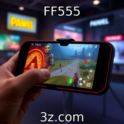 Crescimento do mercado de jogos móveis no Brasil : FF555